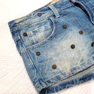 Zara embellished shorts